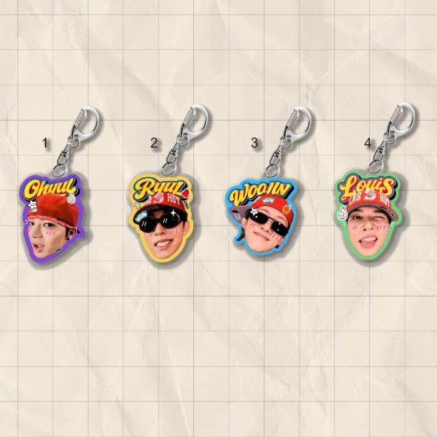 lngshot Acrylic keyring keychain pendant