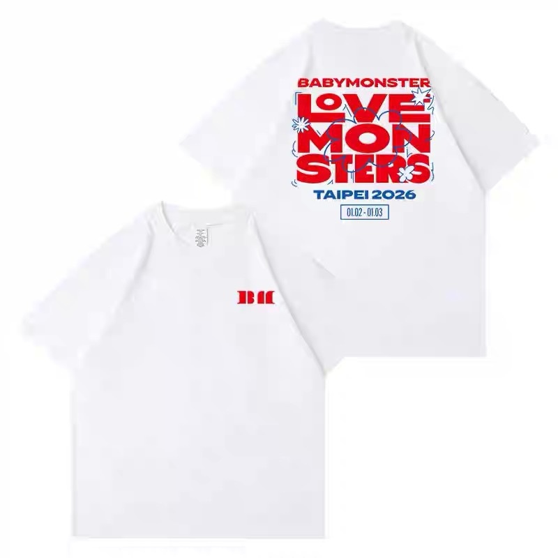 BABYMONSTER Fan Concert Love Monsters Merch Inspired T-Shirt