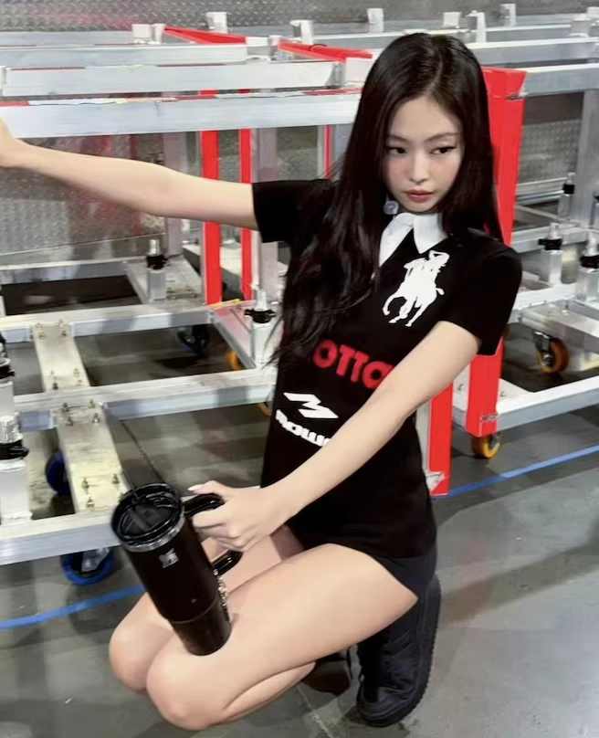 Blackpink Jennie&Cortis Martin Inspired Tokyo Sex Embroidered Polo Shirt