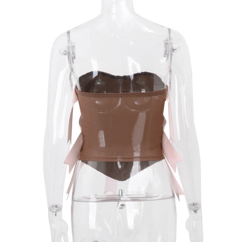 Pink Bow Tie Tue Top-Outfitidea For Blinks BLACKPINK-Inspired Fashion