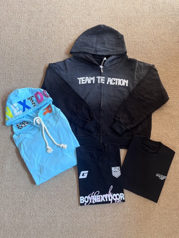 Boynextdoor The Action Merch Inspired Zip-up Hoodie