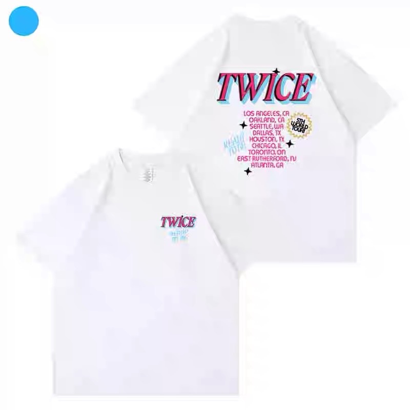 TWICE 5th World Tour Ready To Be Inspired T-shirt