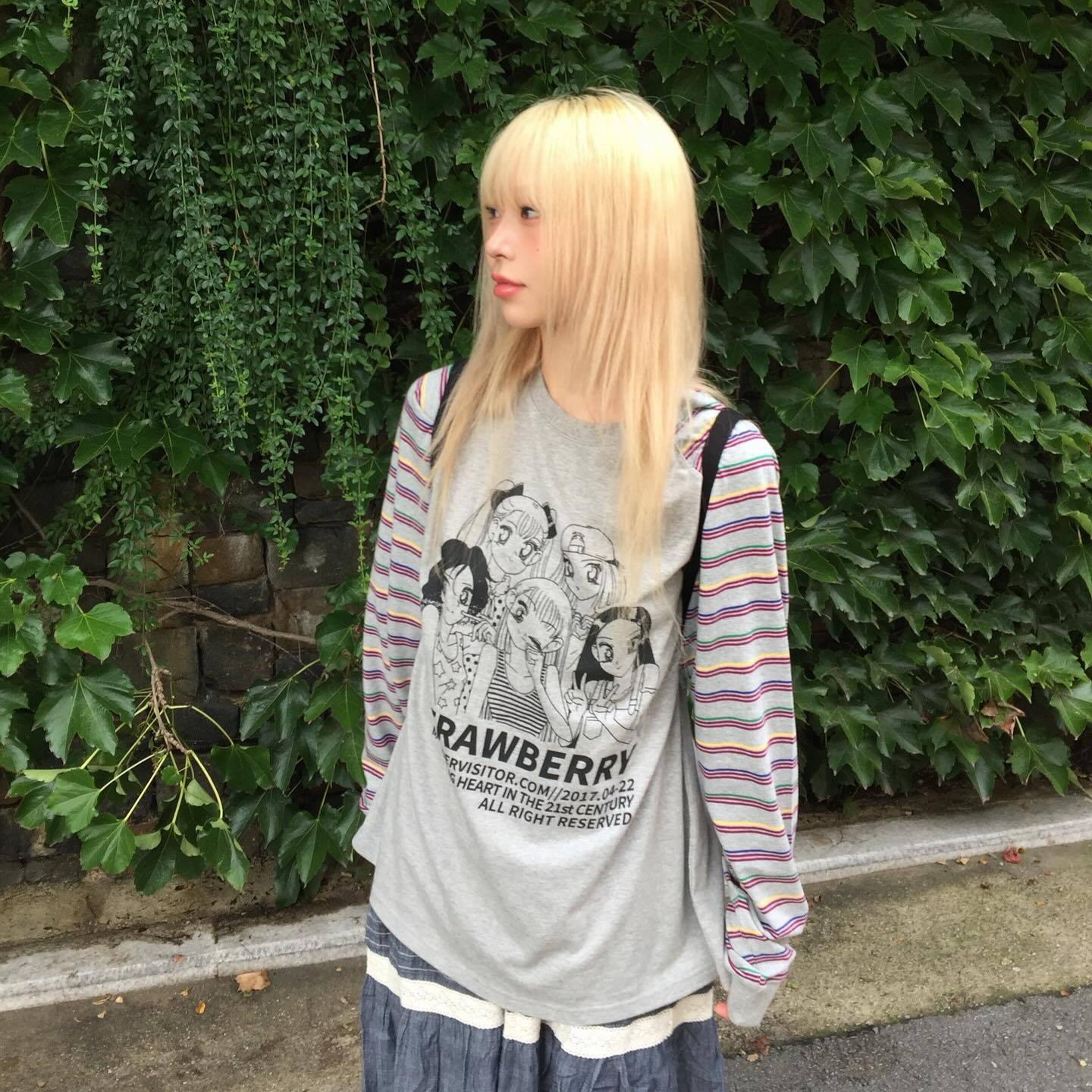 NewJeans Hyein Inspired Sailor Moon Cartoon Long Sleeve T-Shirt