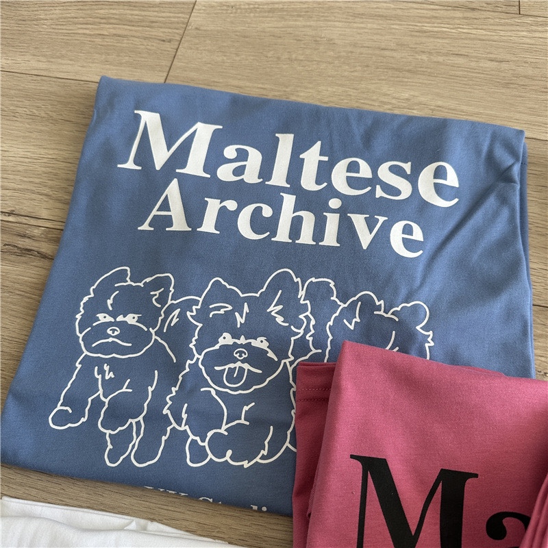 Seventeen Mingyu dog print Inspired Oversized Cotton T-Shirt