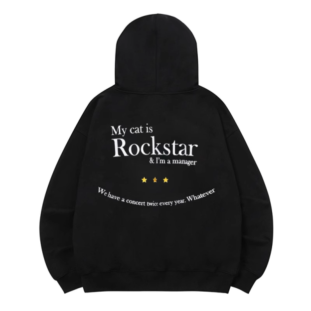 Enhypen Jay Inspired Black Zip-up Hoodie