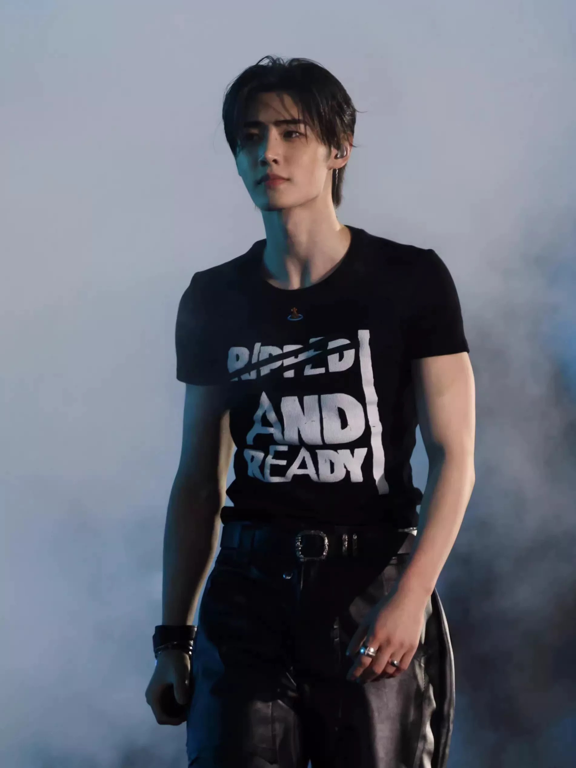 ENHYPEN Sunghoon Inspired 2025 Unisex Black T-Shirt