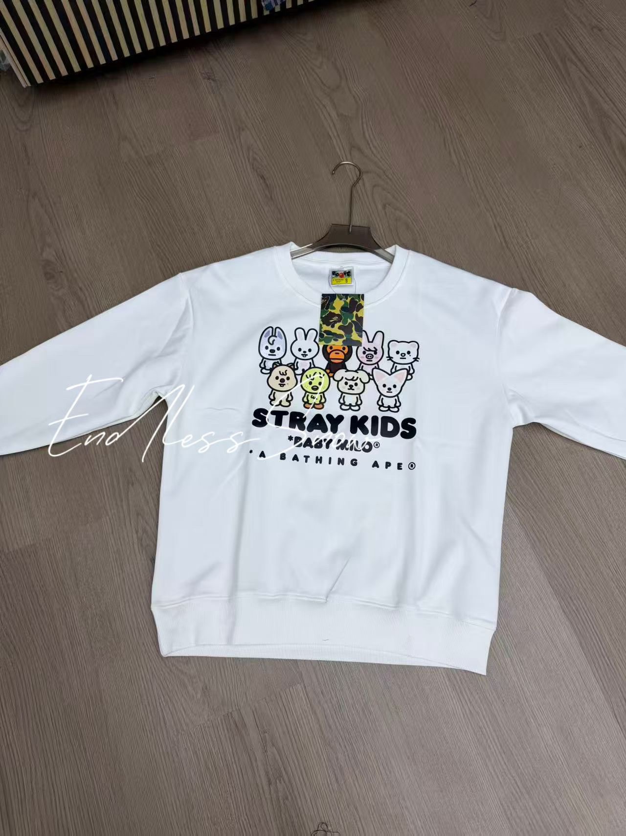 Stray Kids BAPE Inspired Long Sleeve T-Shir