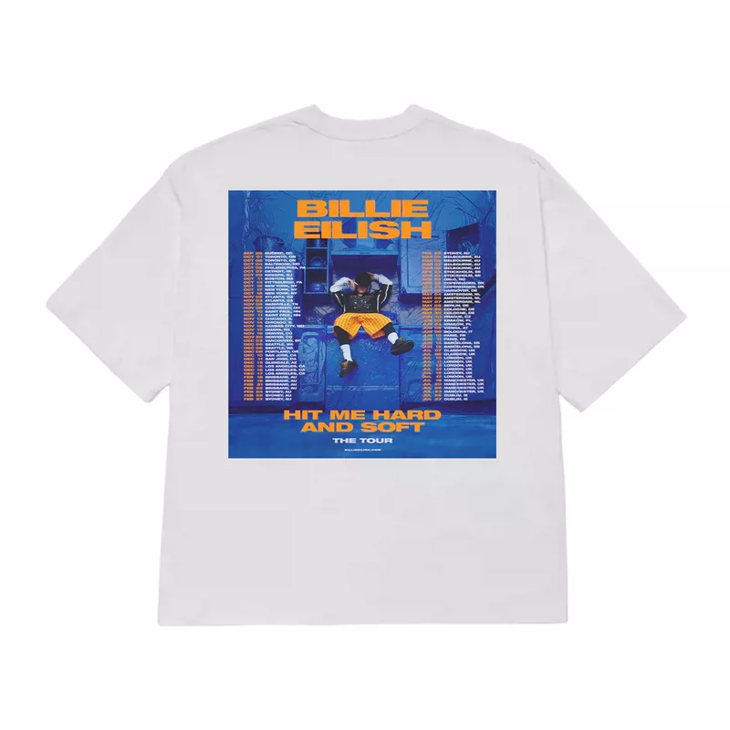 Billie Eilish Merch Inspired Graphic T-Shirt