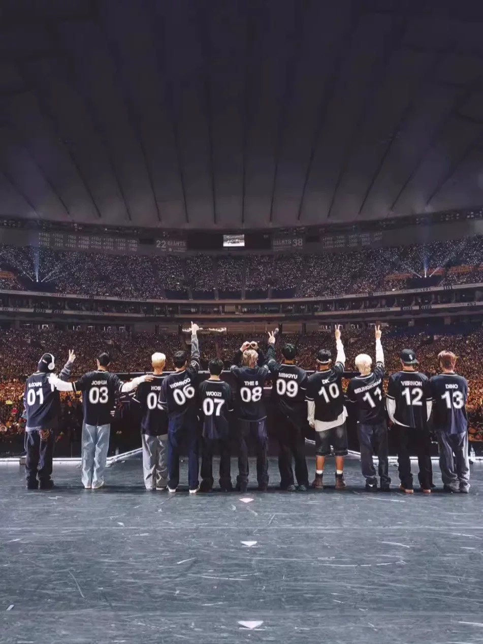 SEVENTEEN Japan Tour Official Inspired Baseball Jacket