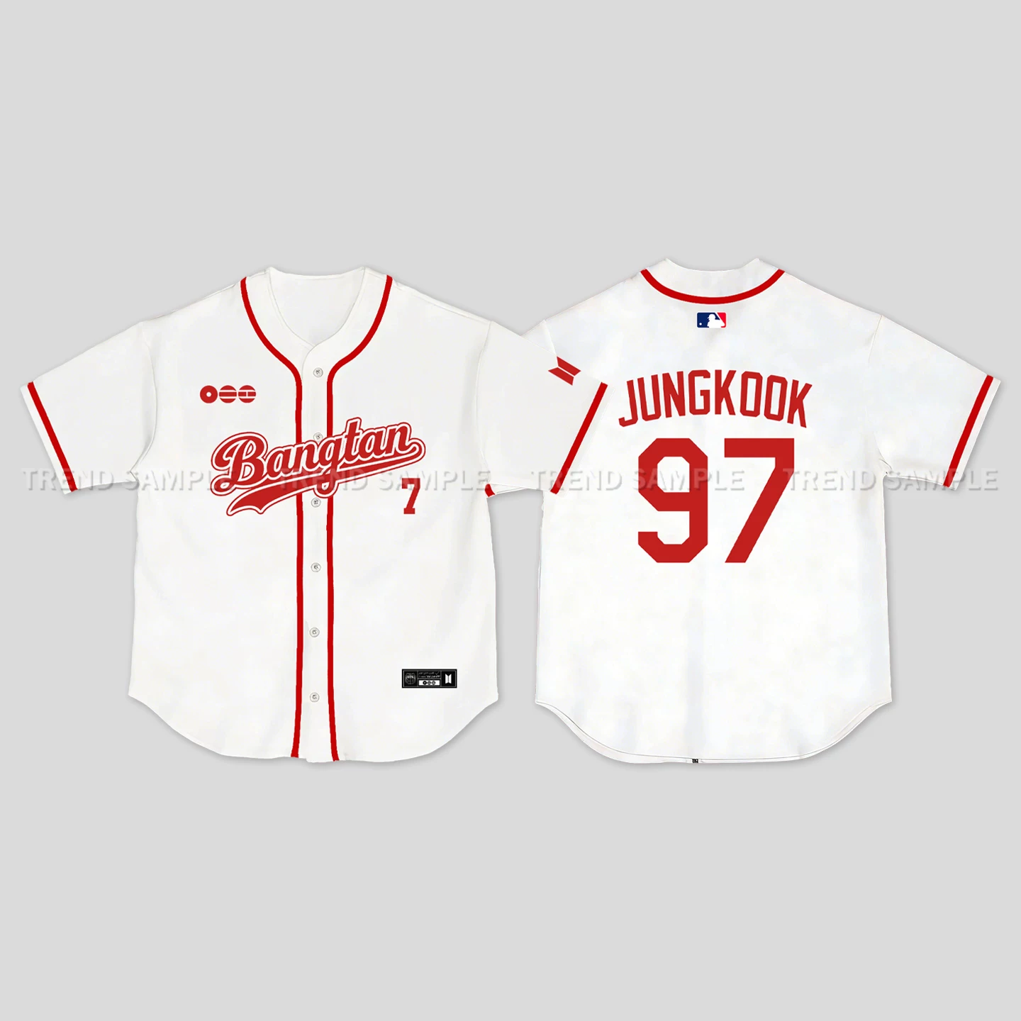 BTS ARIRANG World Tour Inspired Bangtan Baseball Jersey