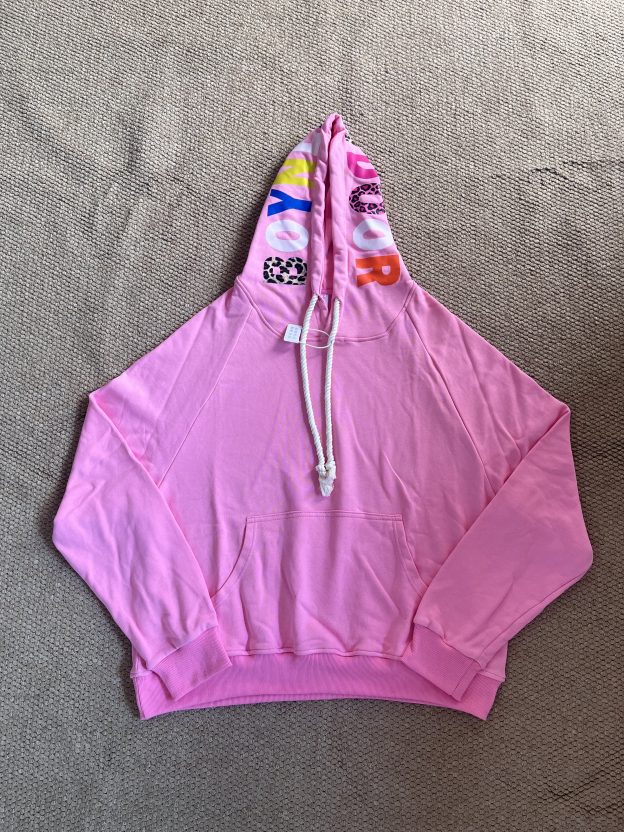 BND one and only stage inspired PINK HOODIE-boynextdoor