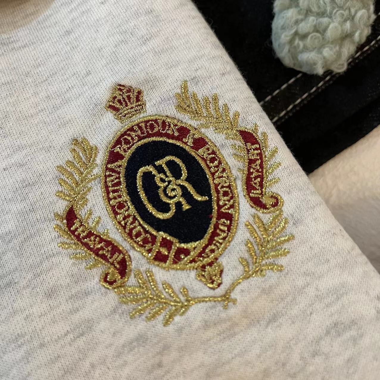 Straykids&ITZY&GIDLE Embroidered Polo Sweatshirt