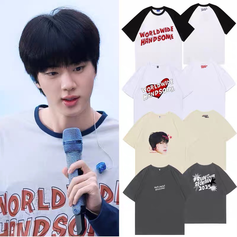 BTS JIN RunSeokjin Tour Merch Inspired T-shirt