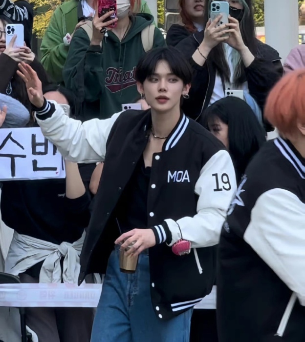 TXT  ROADSHOW INSPIRED MERCH BASEBALL JACKET