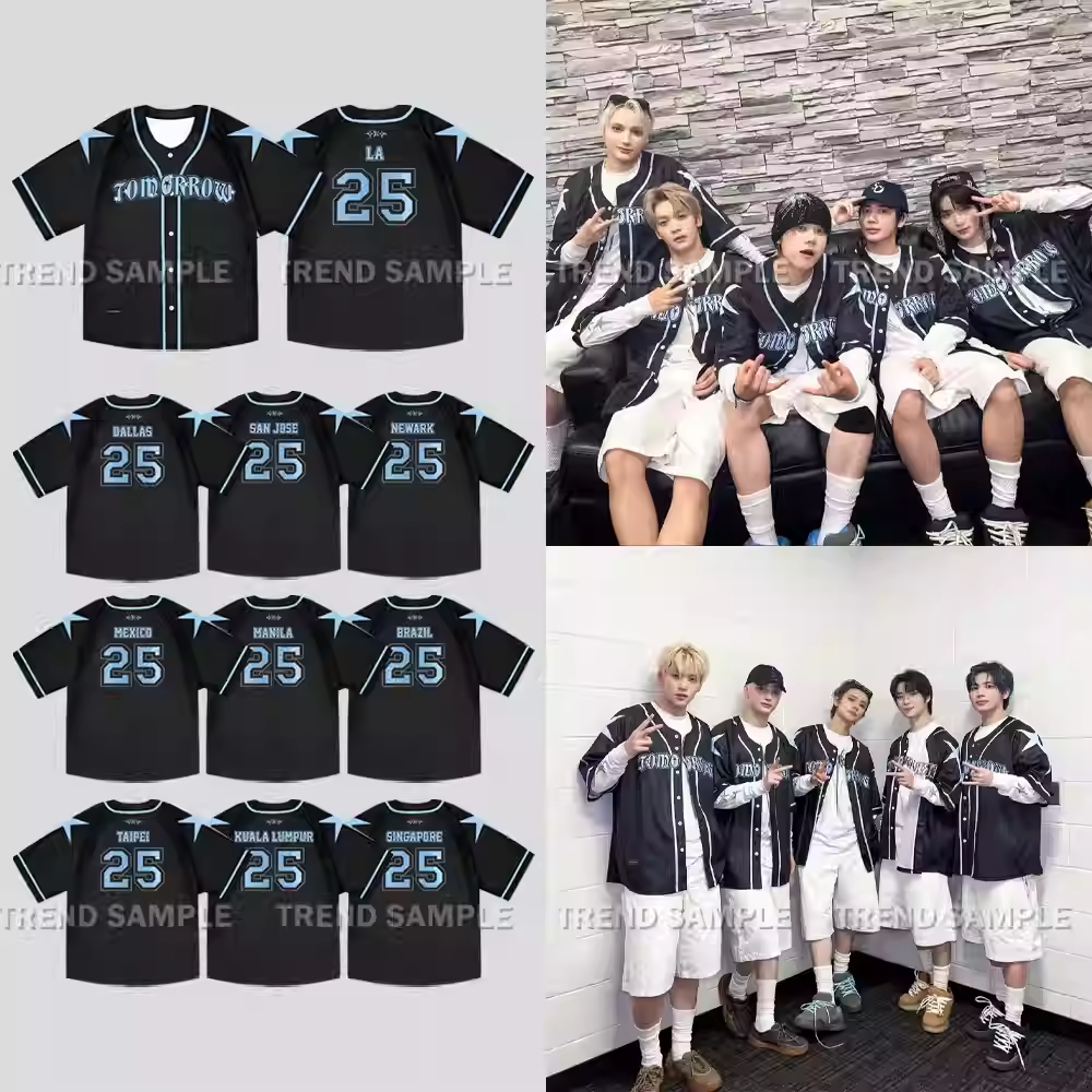TXT World Tour Act Tomorrow Merch Inspired Jersey Shirt
