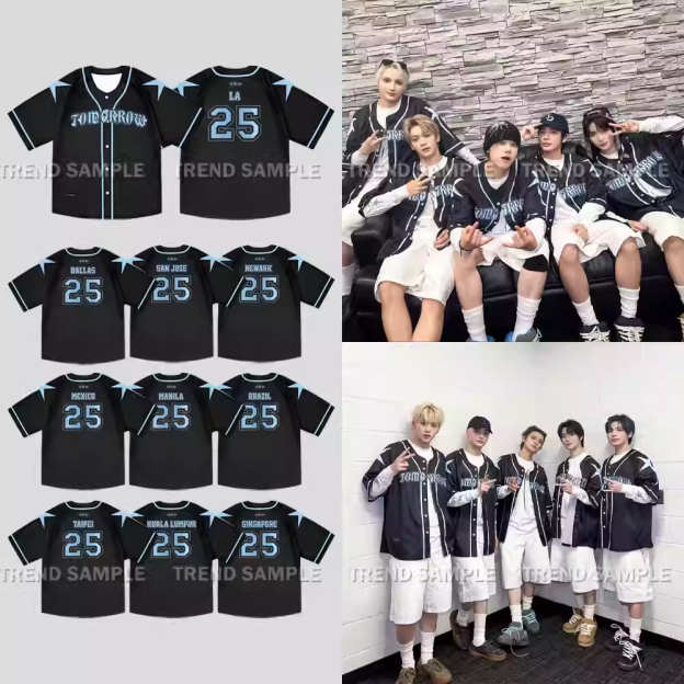 TXT World Tour Act Tomorrow Merch Inspired Jersey Shirt