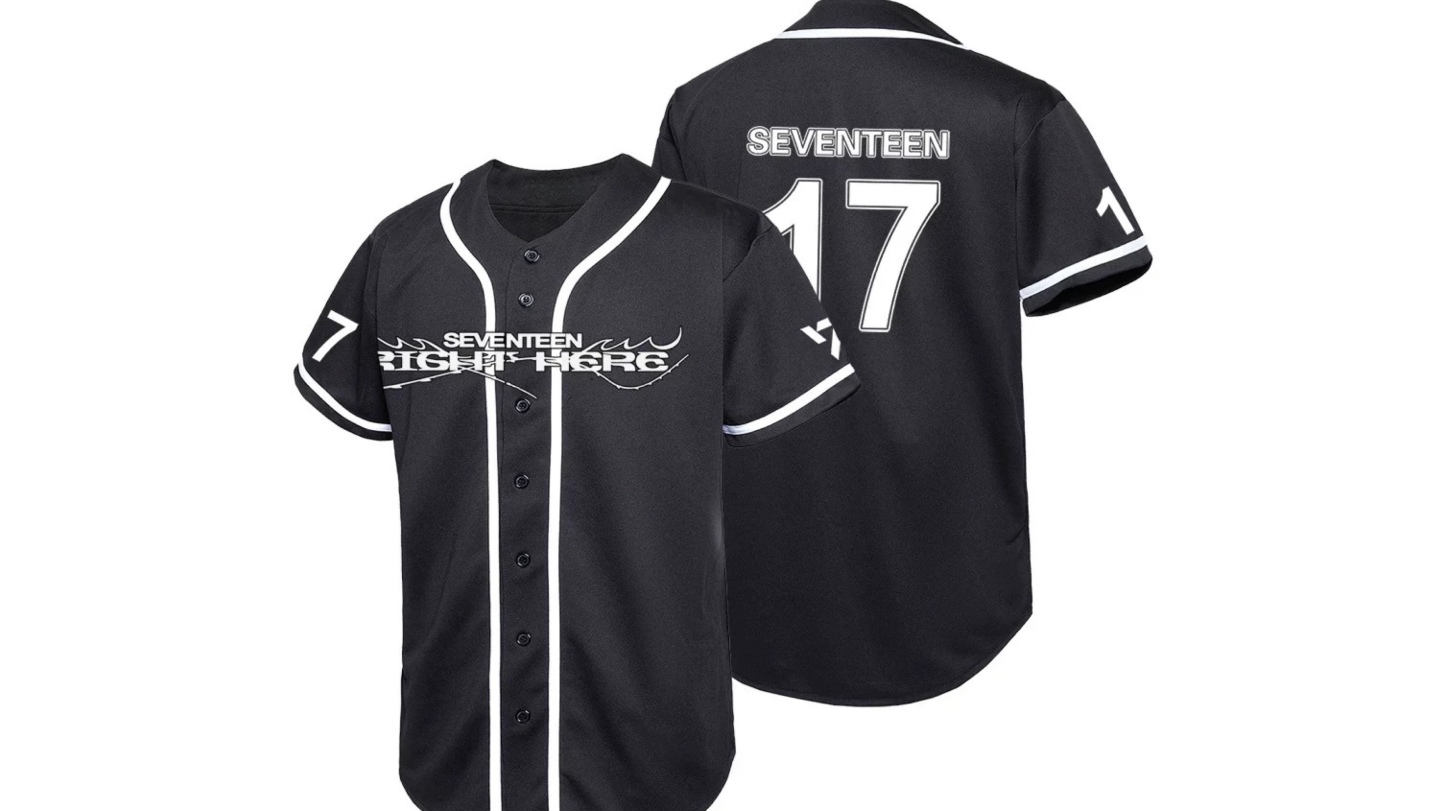 SEVENTEEN Japan Tour Official Inspired Baseball Jacket