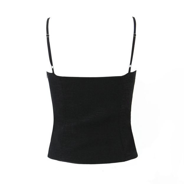 Lace Strappy Camisole Top-Outfitidea For Blinks BLACKPINK-Inspired Fashion