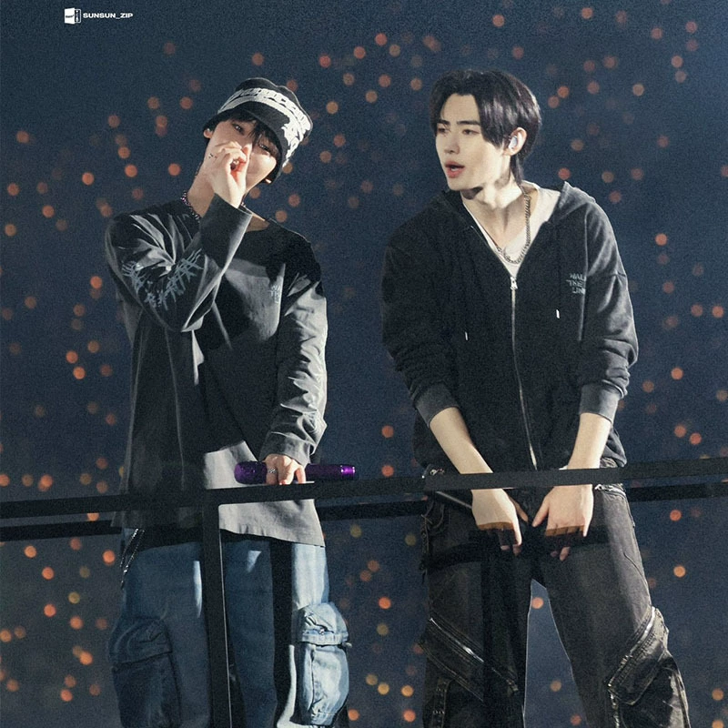 ENHYPEN 'WALK THE LINE' Concert Zip Hoodies-ENHYPEN