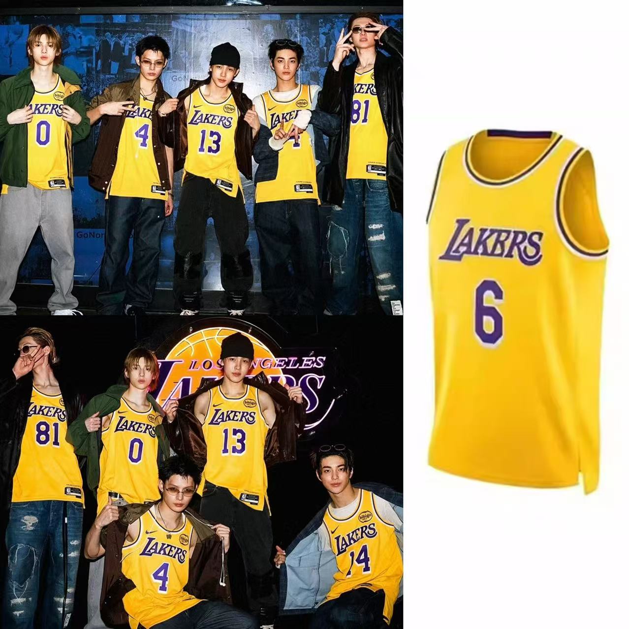 CORTIS LA Lakers Customized Basketball Jersey