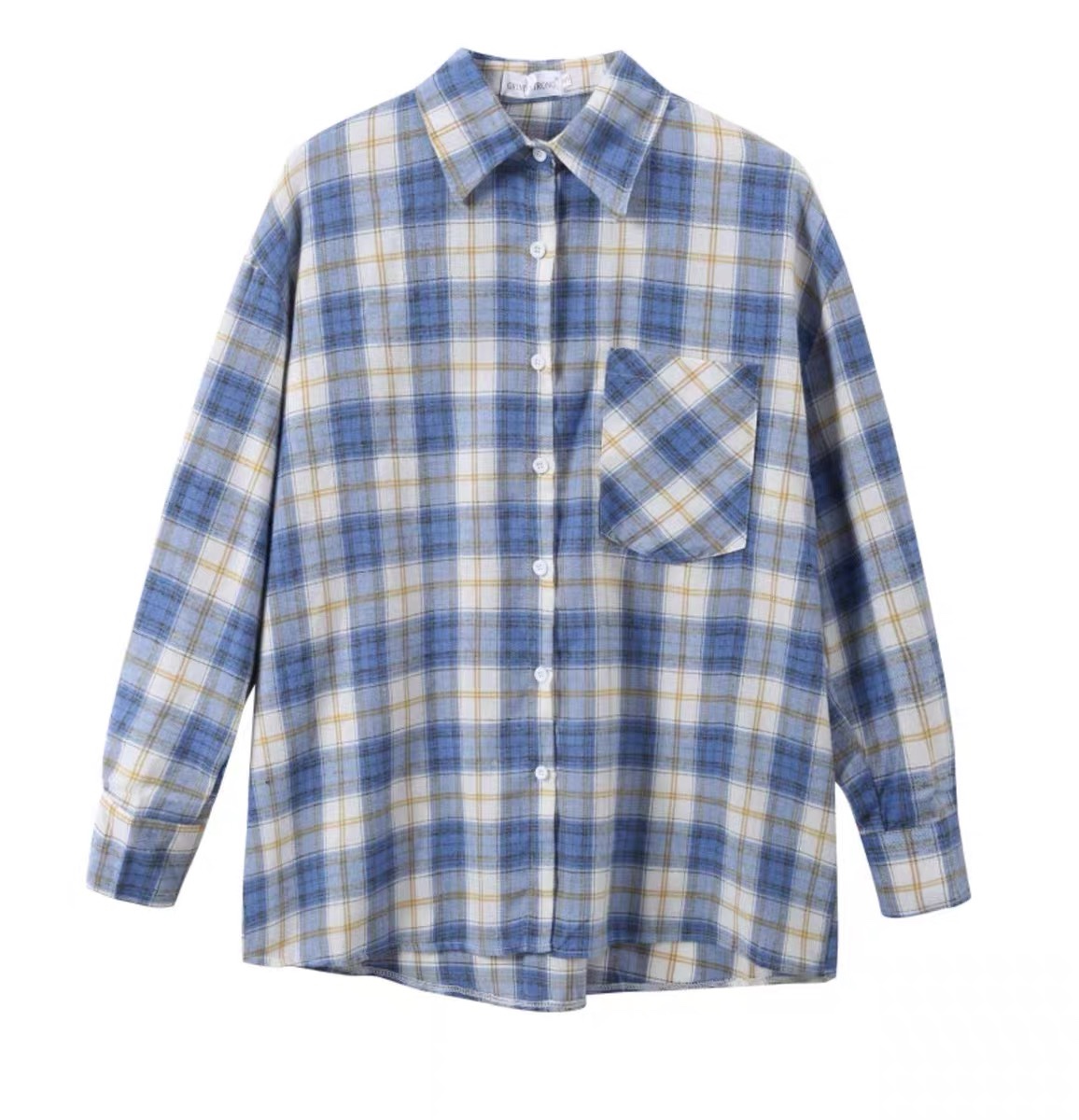 Seventeen&Aespa&ITZY Inspired Plaid Shirt