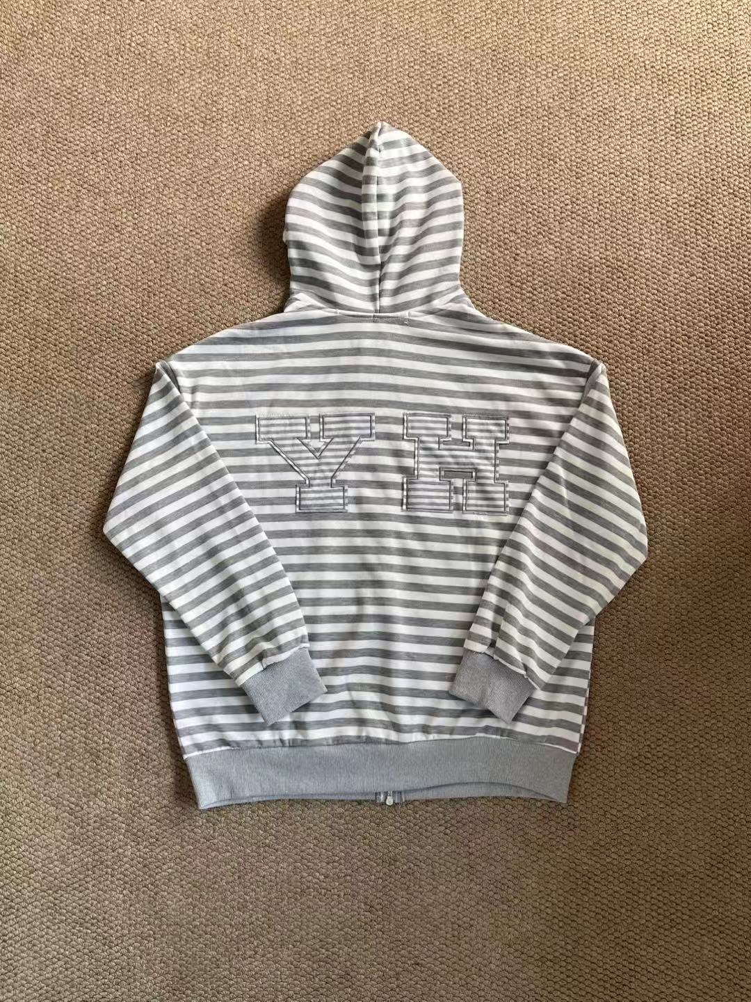 IVE Rei Inspired I Love Applique Zip-up Hoodie