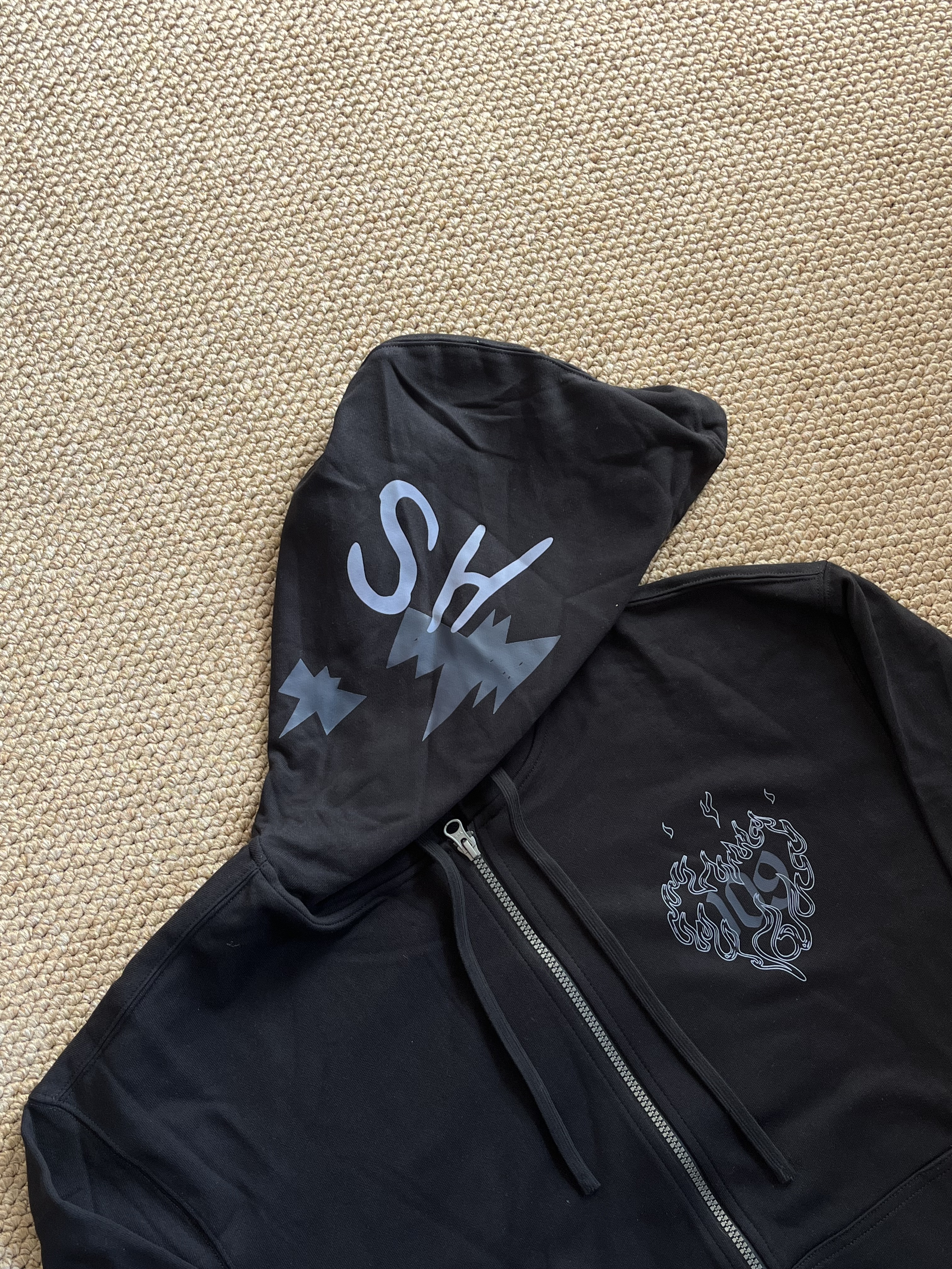 Enhypen Sunghoon Artist Made Inspired Zip-up Hoodie