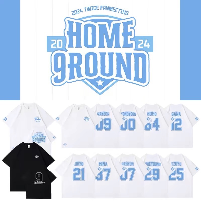 TWICE 9th Anniversary Fanmeeting Merch Inspired T-shirt