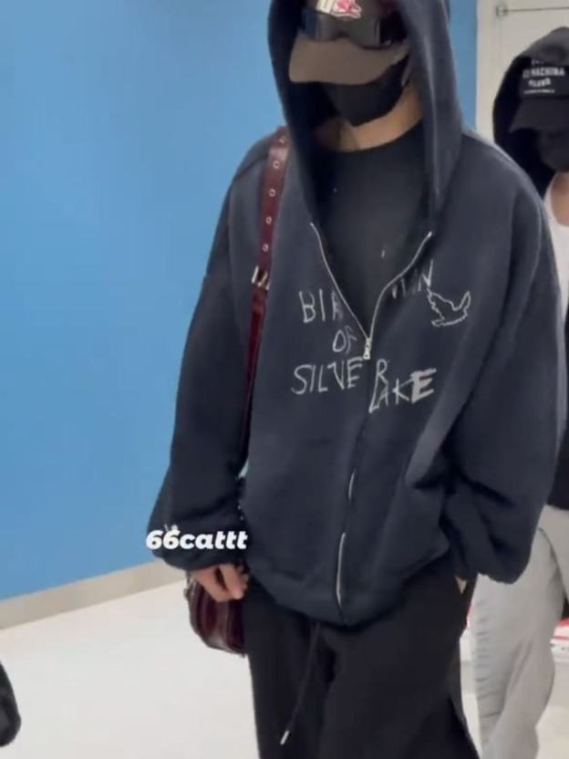 Enhypen Niki inspired PALY HOLLYWOOD Zip-Up Hoodie Jacket