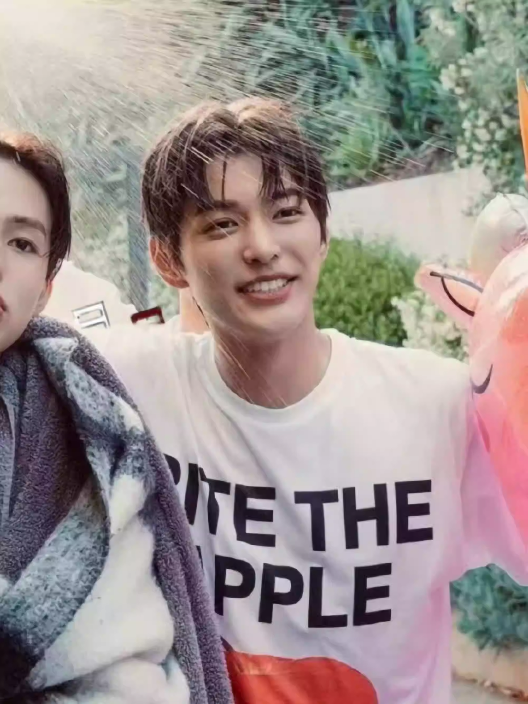 Cortis Keonho Inspired Bite The Apple Graphic T-Shirt