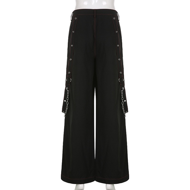 Straykids Seungmin Black Red Gothic Style inspired Jeans Pant-Stray Kids