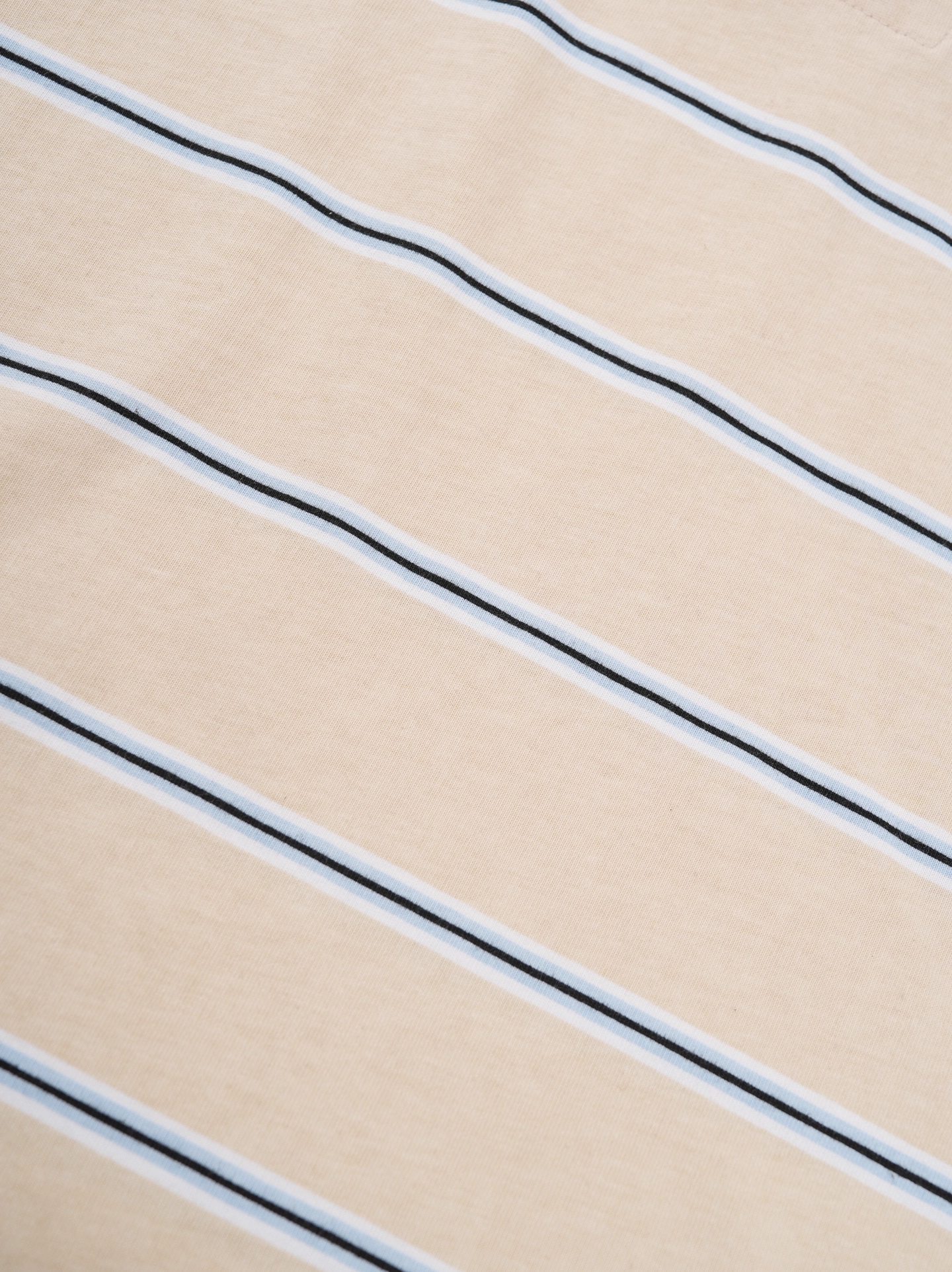 IVE Yujin&Red Velvet Joy Inspired Striped Color-Block Polo Collar Long Sleeve T-Shirt