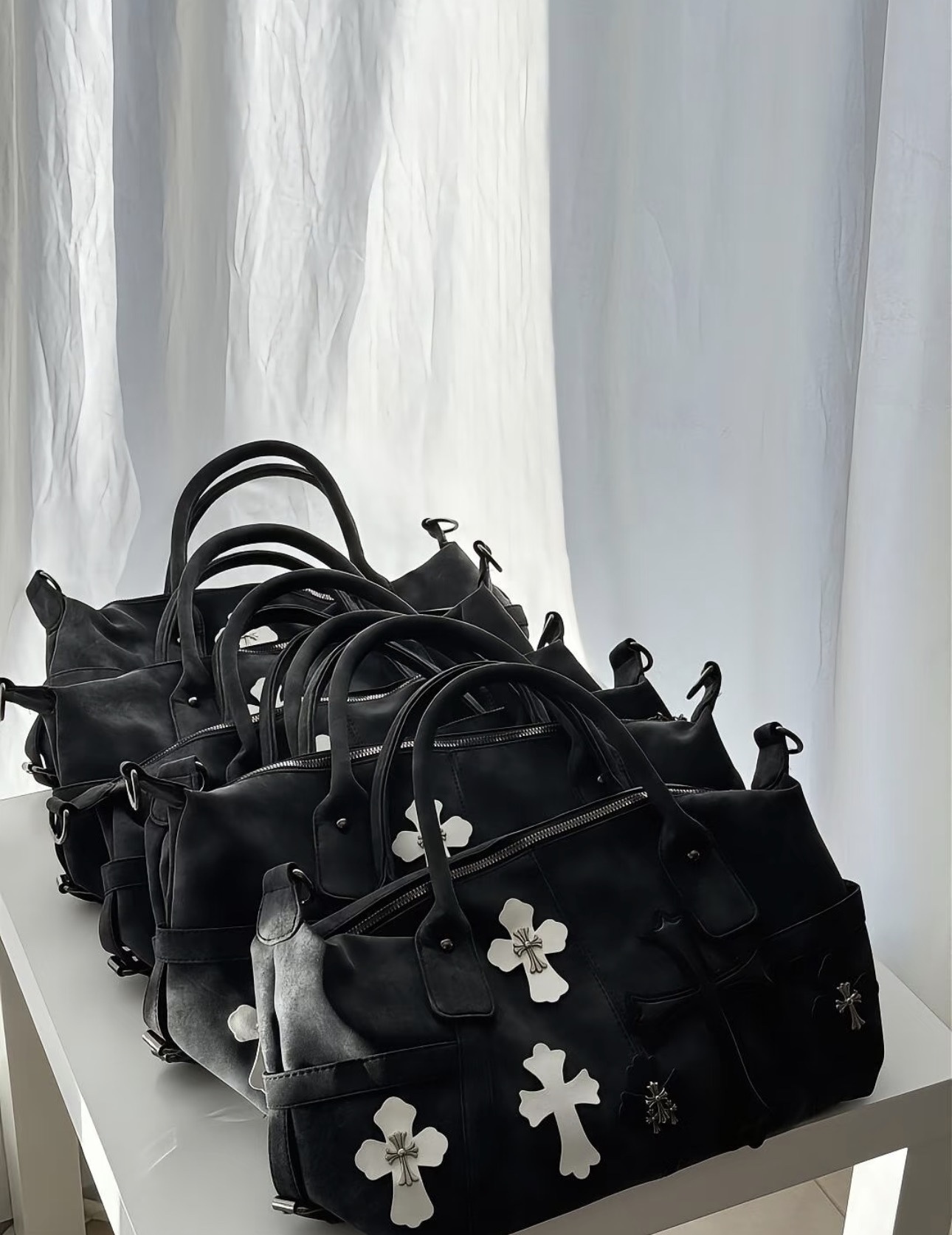 Enhypen NIKI inspired Black White Crossbody Bag 