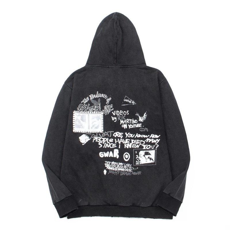 Enhypen Niki inspired PALY HOLLYWOOD Zip-Up Hoodie Jacket