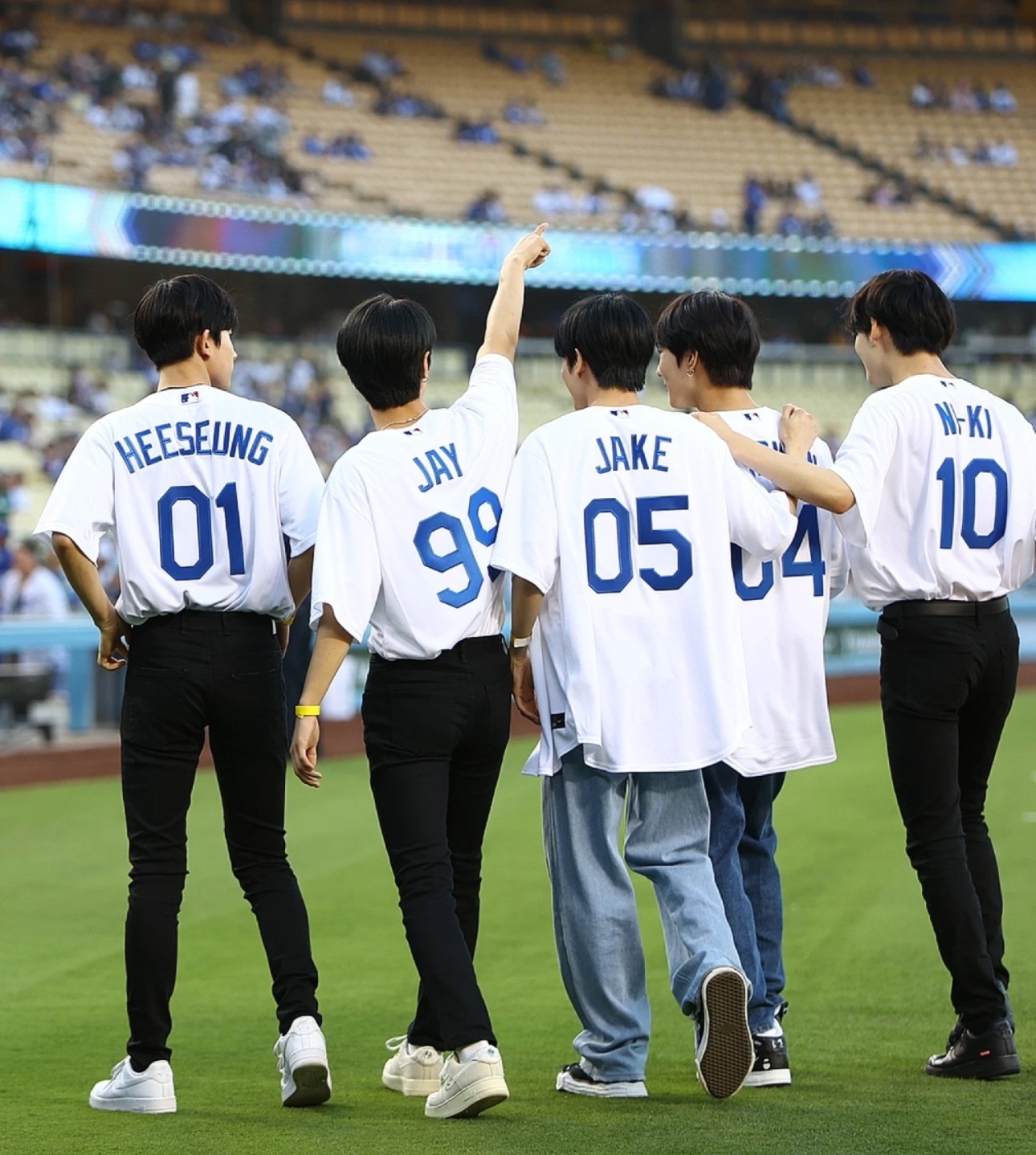 Enhypen Custom Dodge Baseball Jersey