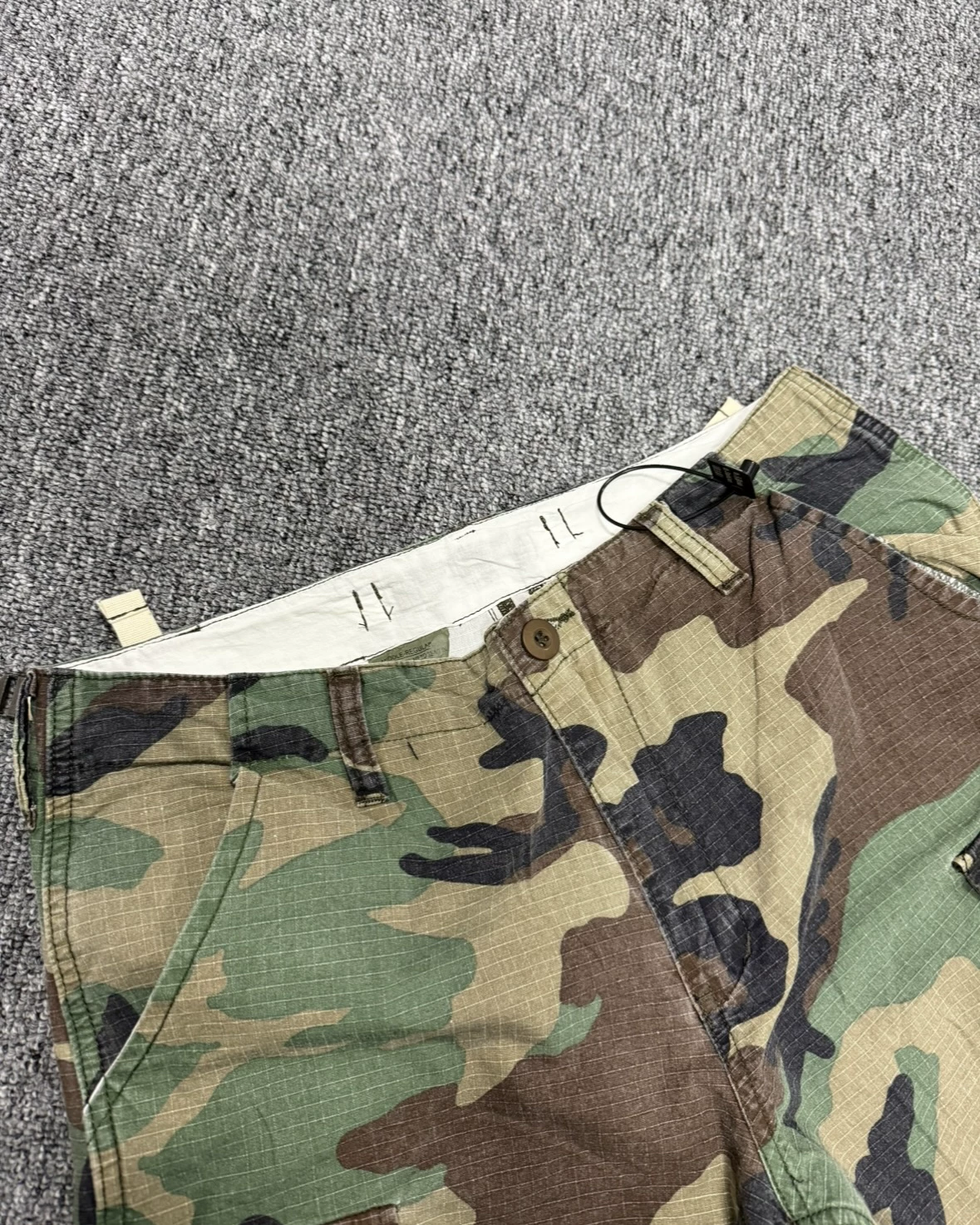 Cortis Keonho Inspired Camo Cargo Shorts