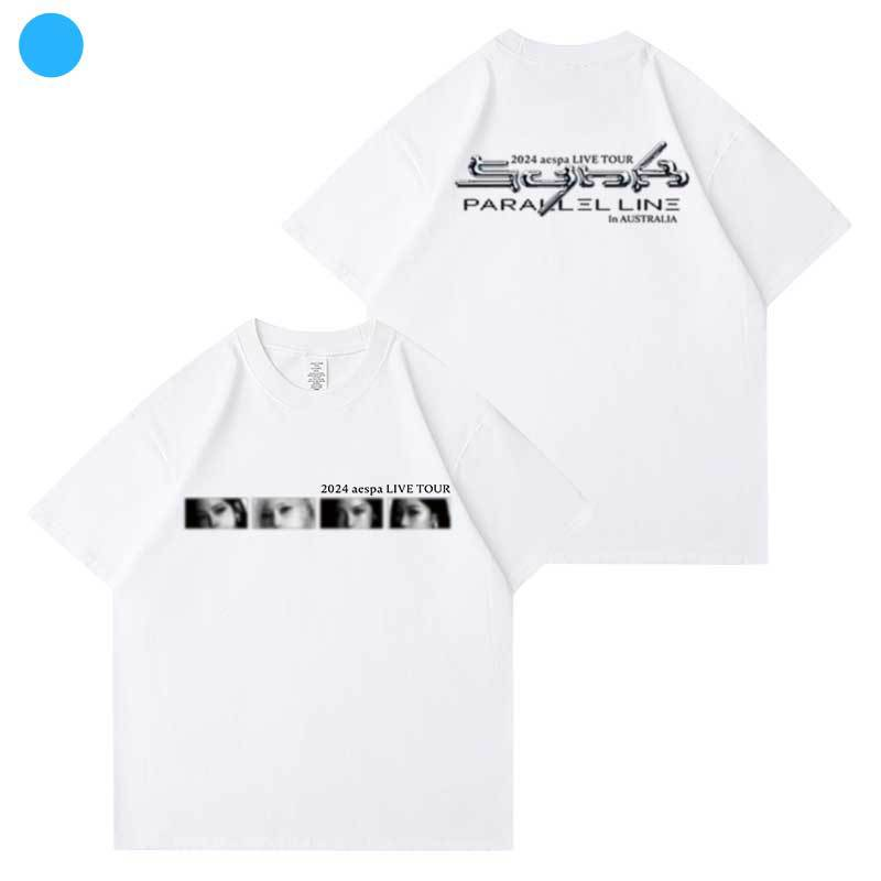 Aespa Synk Parallel Line Tour Inspired T-shirt