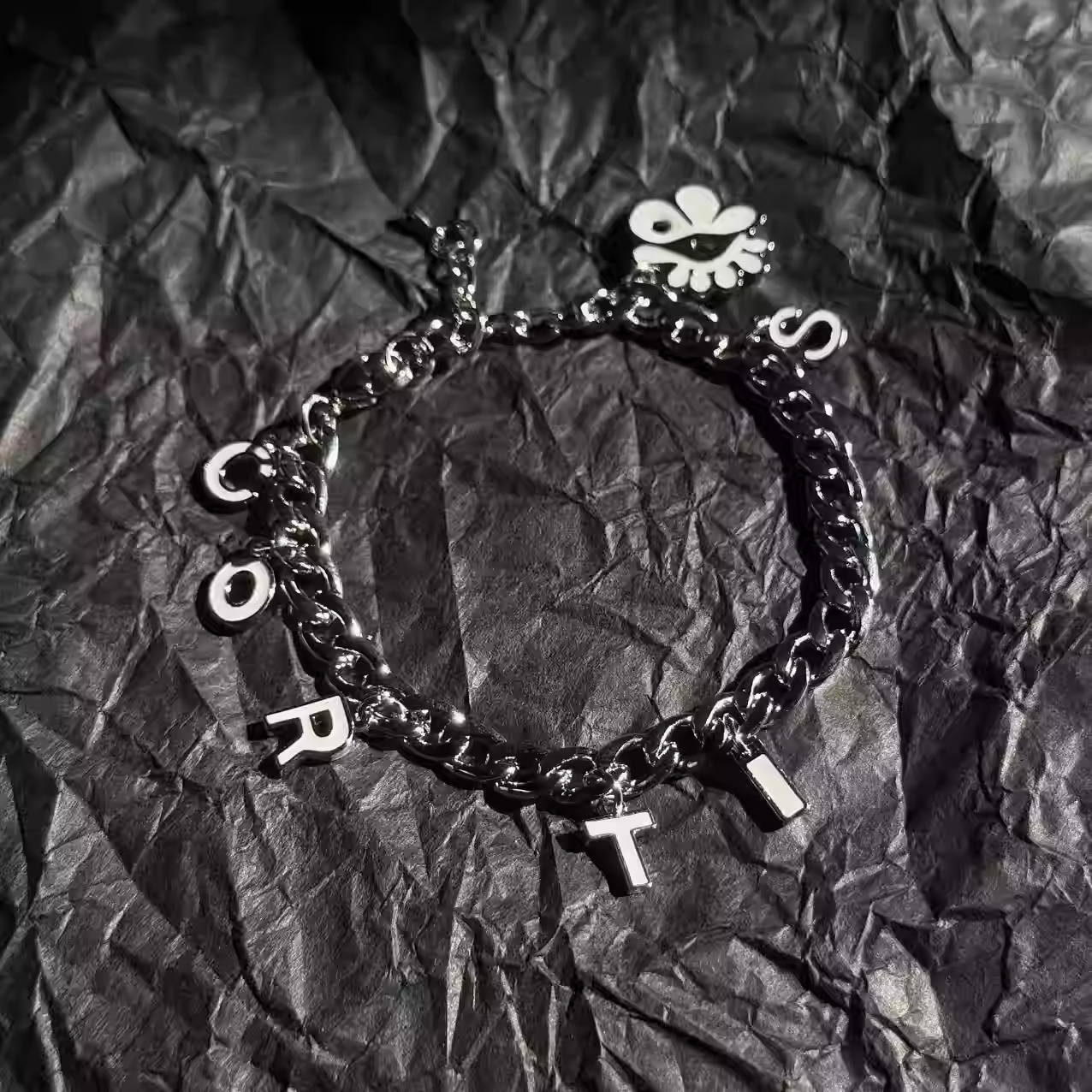 Cortis Merch Inspired Silver Chain Bracelet