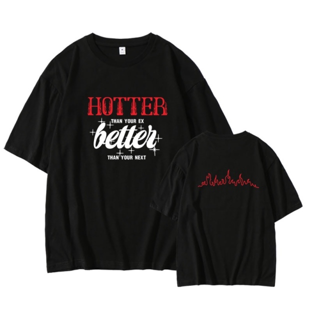 Stray Kids Hyunjin inspired Letter Print T-Shirt