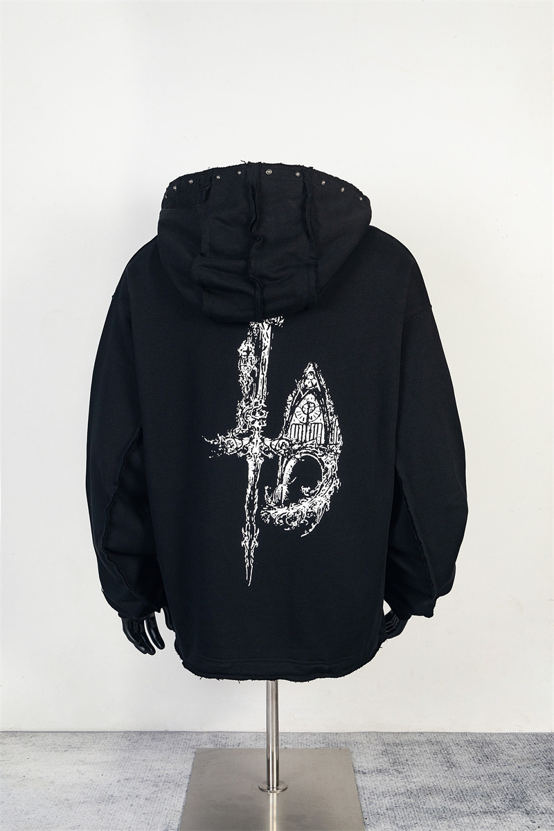 ENHYPEN Heeseung Inspired Dragon Print Hoodie