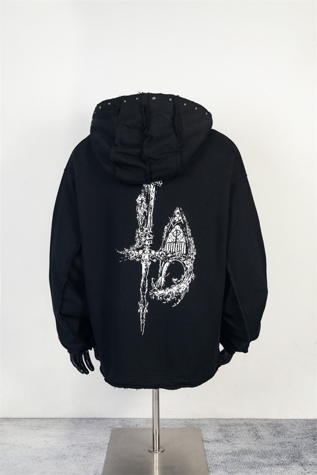 ENHYPEN Heeseung Inspired Dragon Print Hoodie