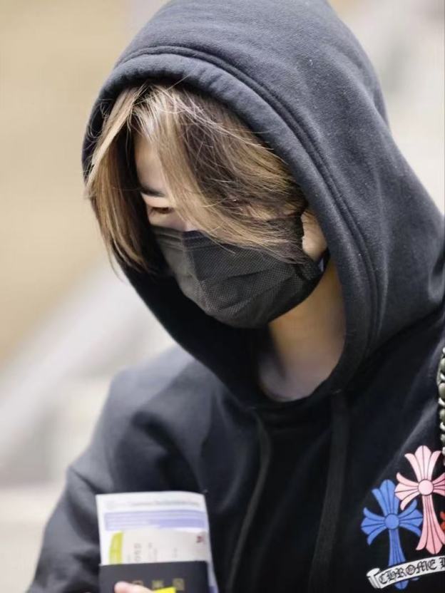 Ehypen Niki Inspired Multi Color Cemetery Cross Logo Hoodie