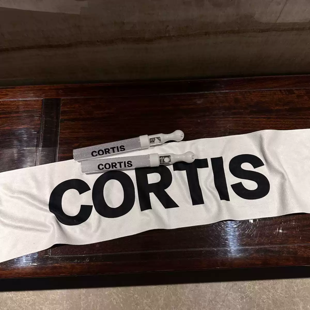 CORTIS Printed Support Towel Fan Merchandise