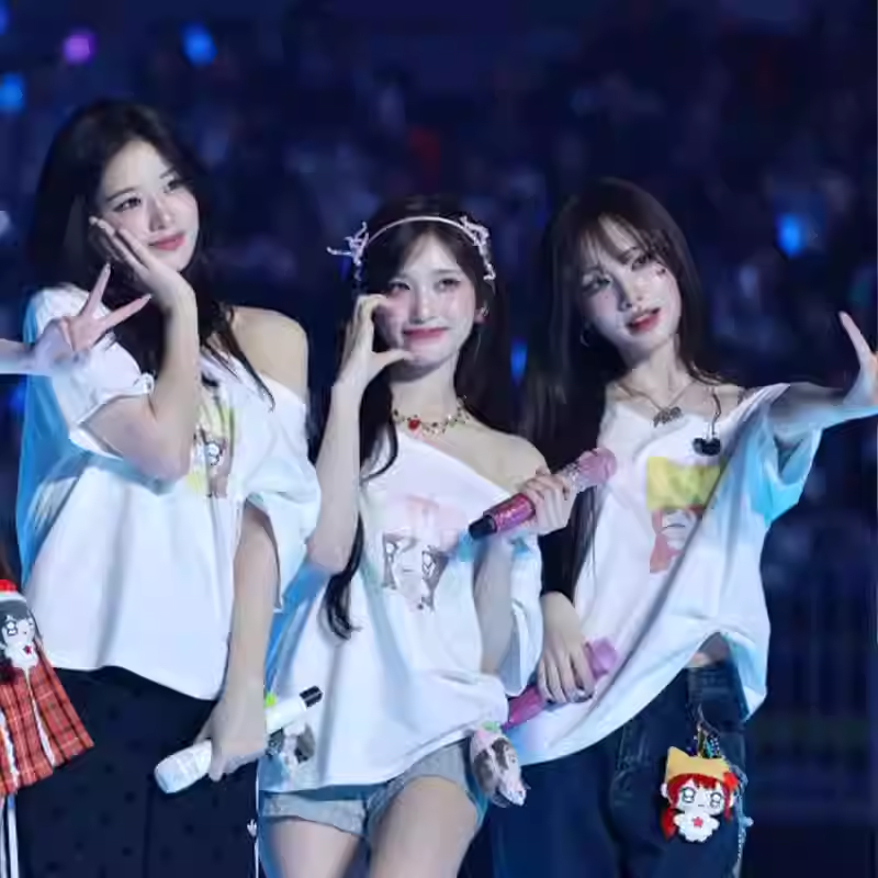  IVE 2026 FAN CONCERT ​DIVE into IVE Merch Inspired T-Shirt