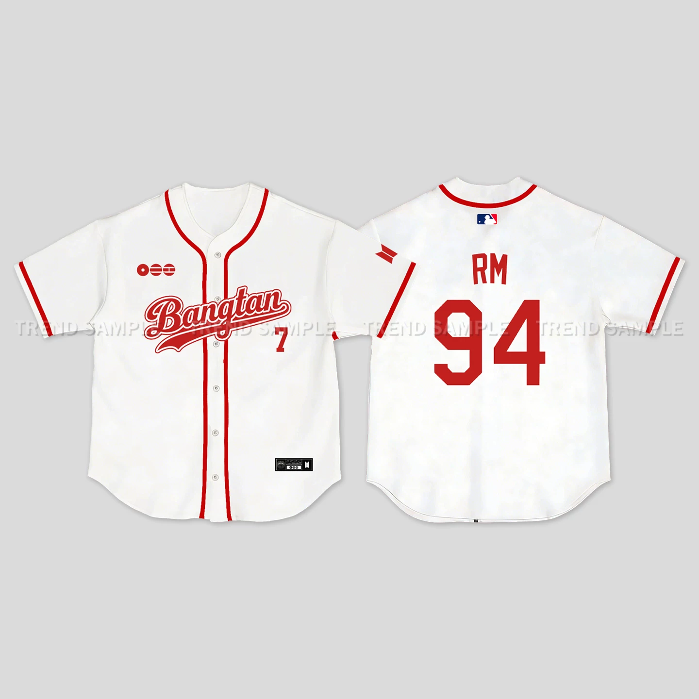 BTS ARIRANG World Tour Inspired Bangtan Baseball Jersey