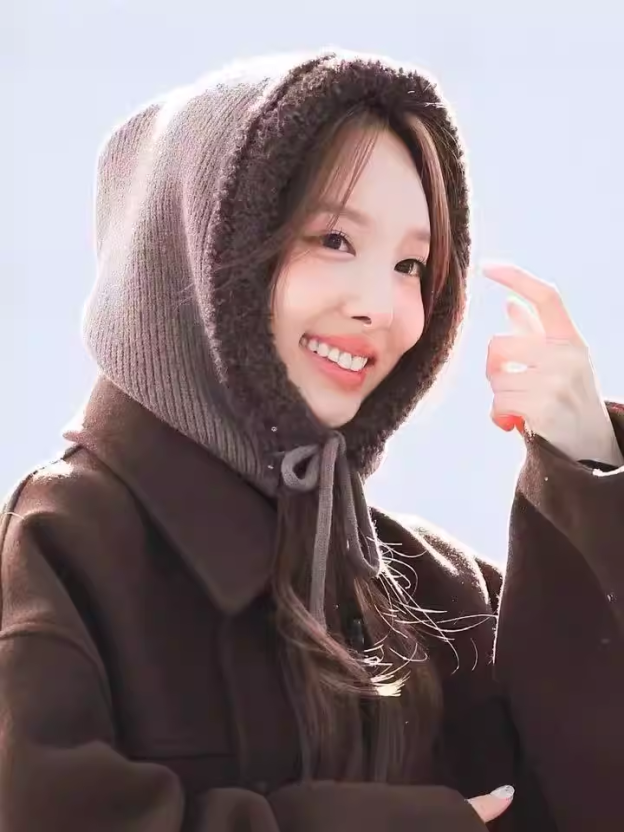 TWICE Nayeon Inspired Knitted Balaclava Hat