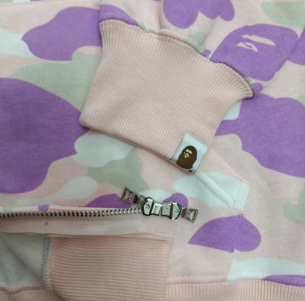 StrayKids LeeKnow BAPE Inspired Bape camo zip-up  hoodie-Stray Kids