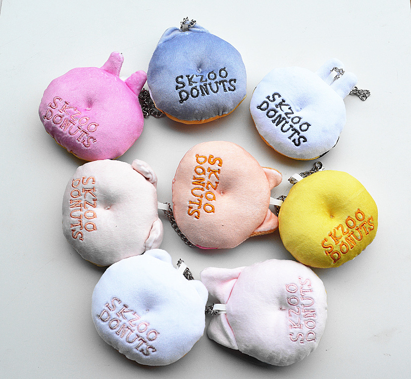 Straykids 2025 Skzoo Popup Store Merch Inspired Donuts Bag Charm