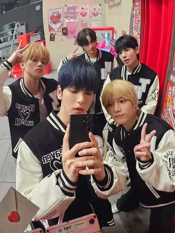 TXT SANCTUARY TOUR Inspired Baseball Jacket