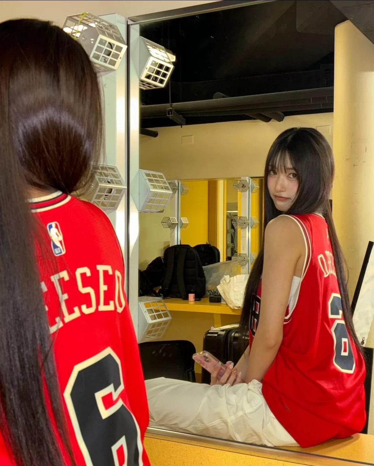 IVE customized Chicago Bulls Jersey